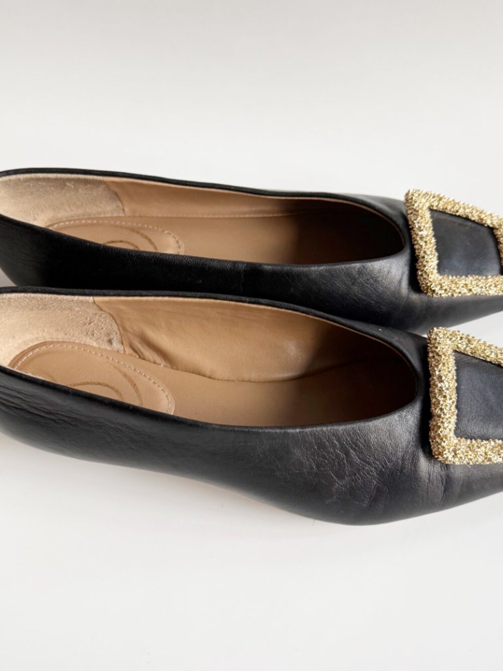 Sam Edelman Janina Pointed Black Toe Flats Size 7 - Picture 3 of 7